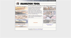 Desktop Screenshot of hamiltontool.com